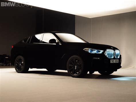Vantablack car - BMW unveils "blackest black" car sprayed with Vantablack. BMW has released a Vantablack version of its X6 coupe, which has been spray-painted with "the world's blackest black" pigment that absorbs ...